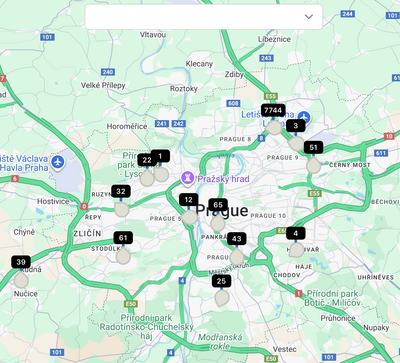 Czech Drivers Prague Taxi Limousine GPS